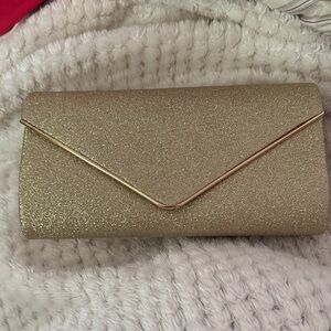 Elegant Gold Clutch Bag